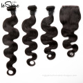 FREE SHIPPING Body Wave Wholesale Unprocessed Raw Virgin Cuticle Aligned Brazilian Human Hair Weaving From Brazil